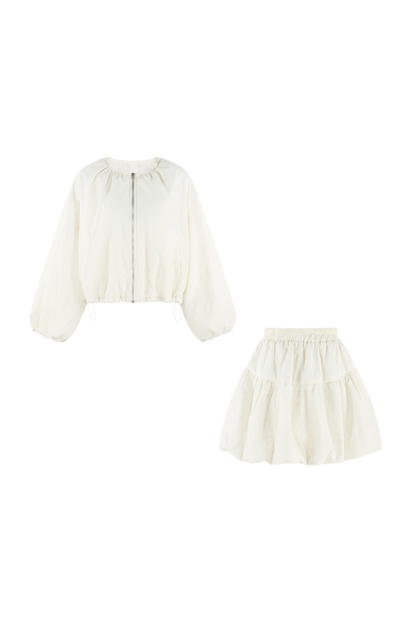Macaron Zip Outer + Skirt