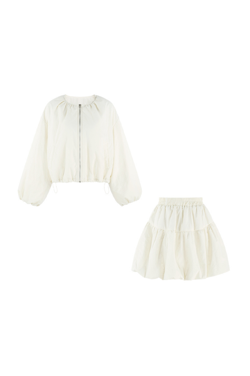 Macaron Zip Outer + Skirt