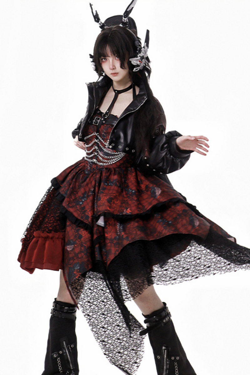 Subculture Dark Gothic Handsome Set