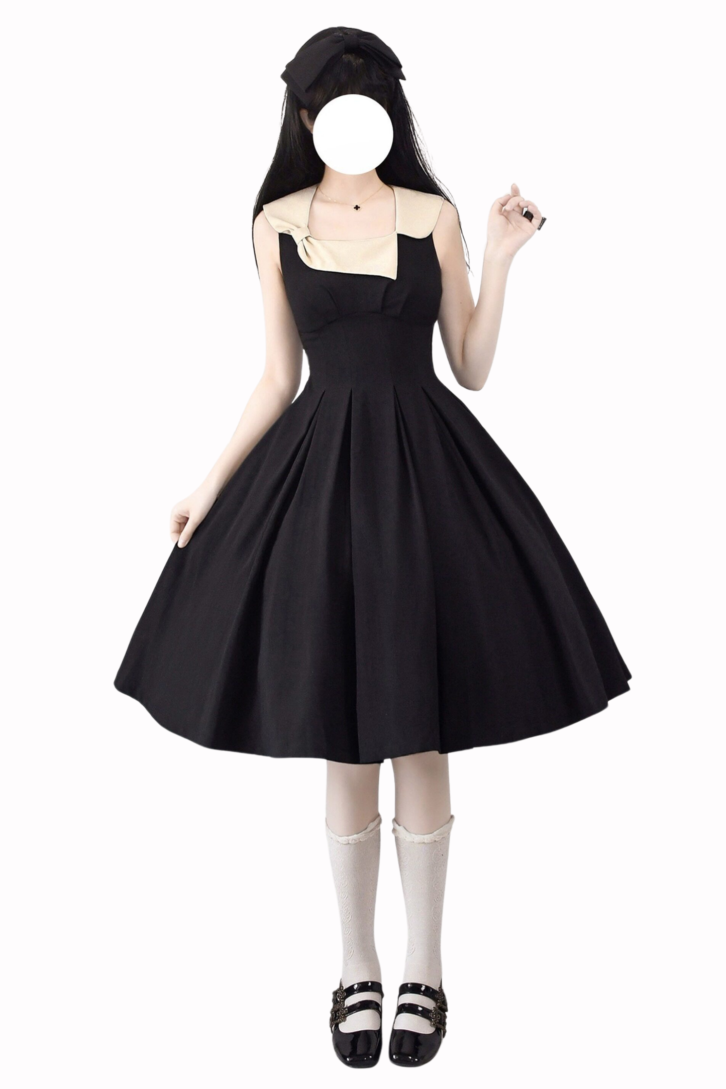 French Retro Flare Dress + Short Jacket