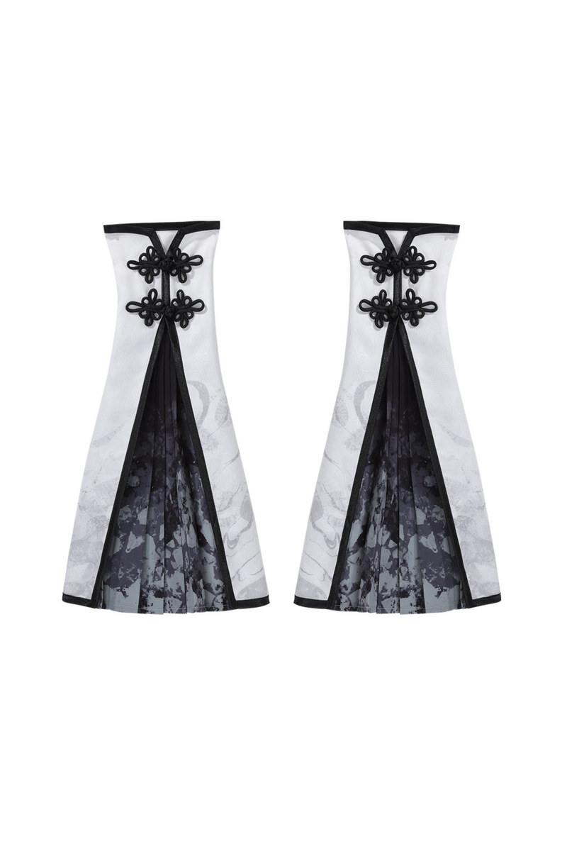 Chinese Big Sleeve Cape + Shirt + Long Skirt + Waist Belt + Chinese Top + Skirt + Camisole Dress + Leg Warmers