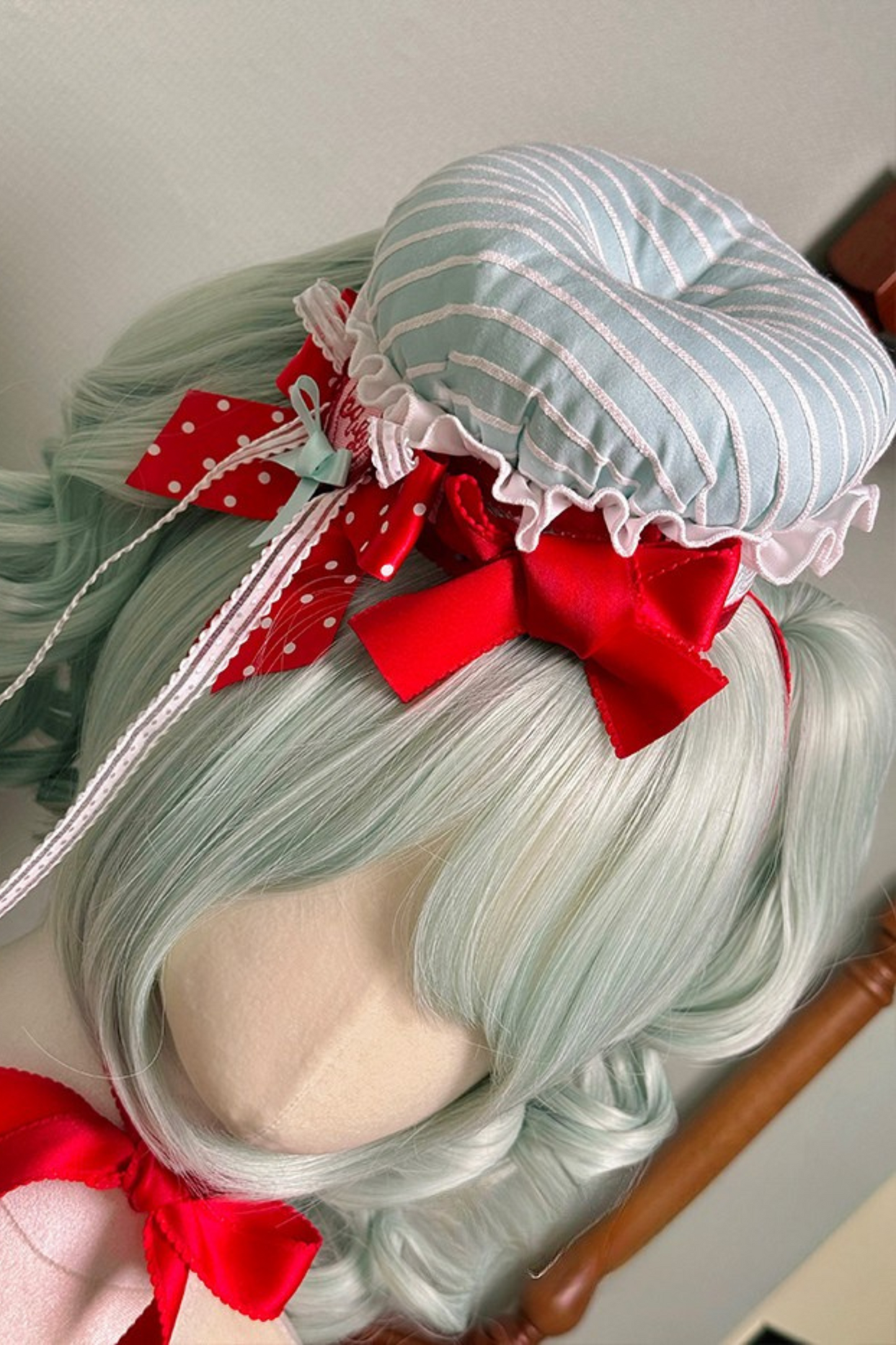[pre-order Deadline: September 27] Twin Tiered Lolita Series Hair Accessories + Ribbon
