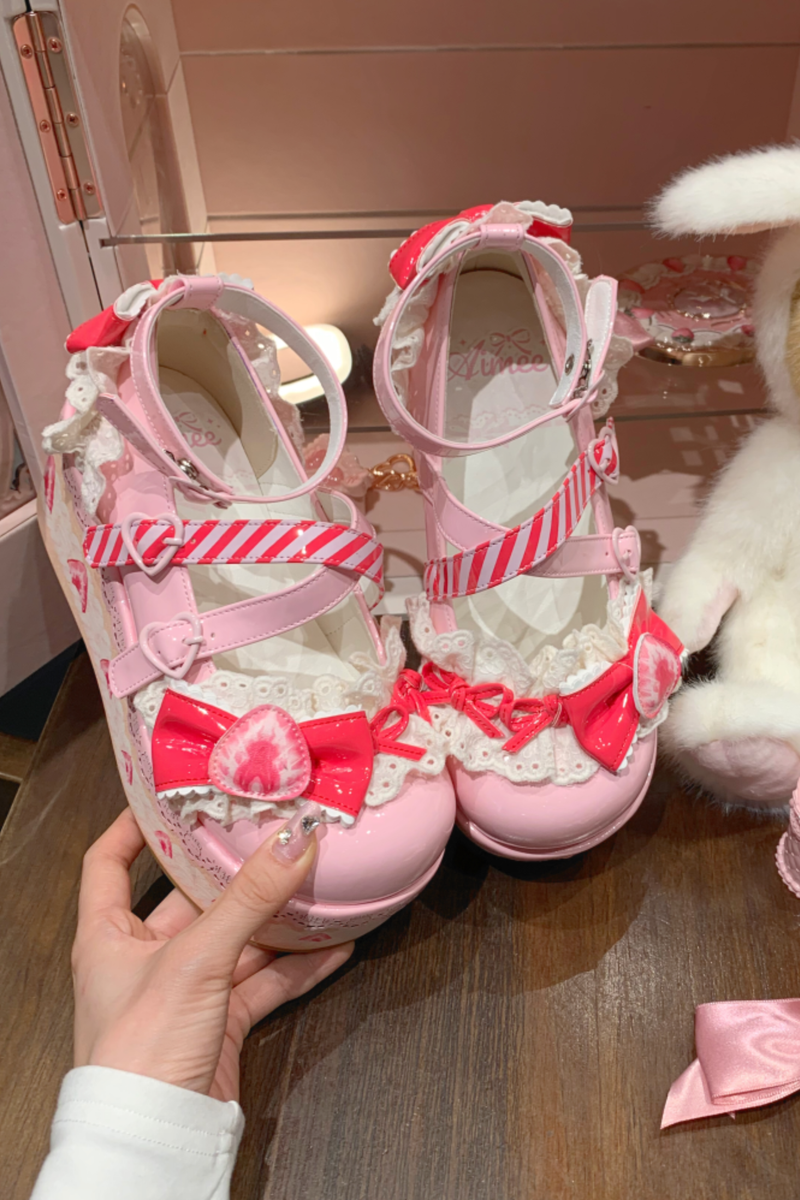 Strawberry Limited Lolita Shoes