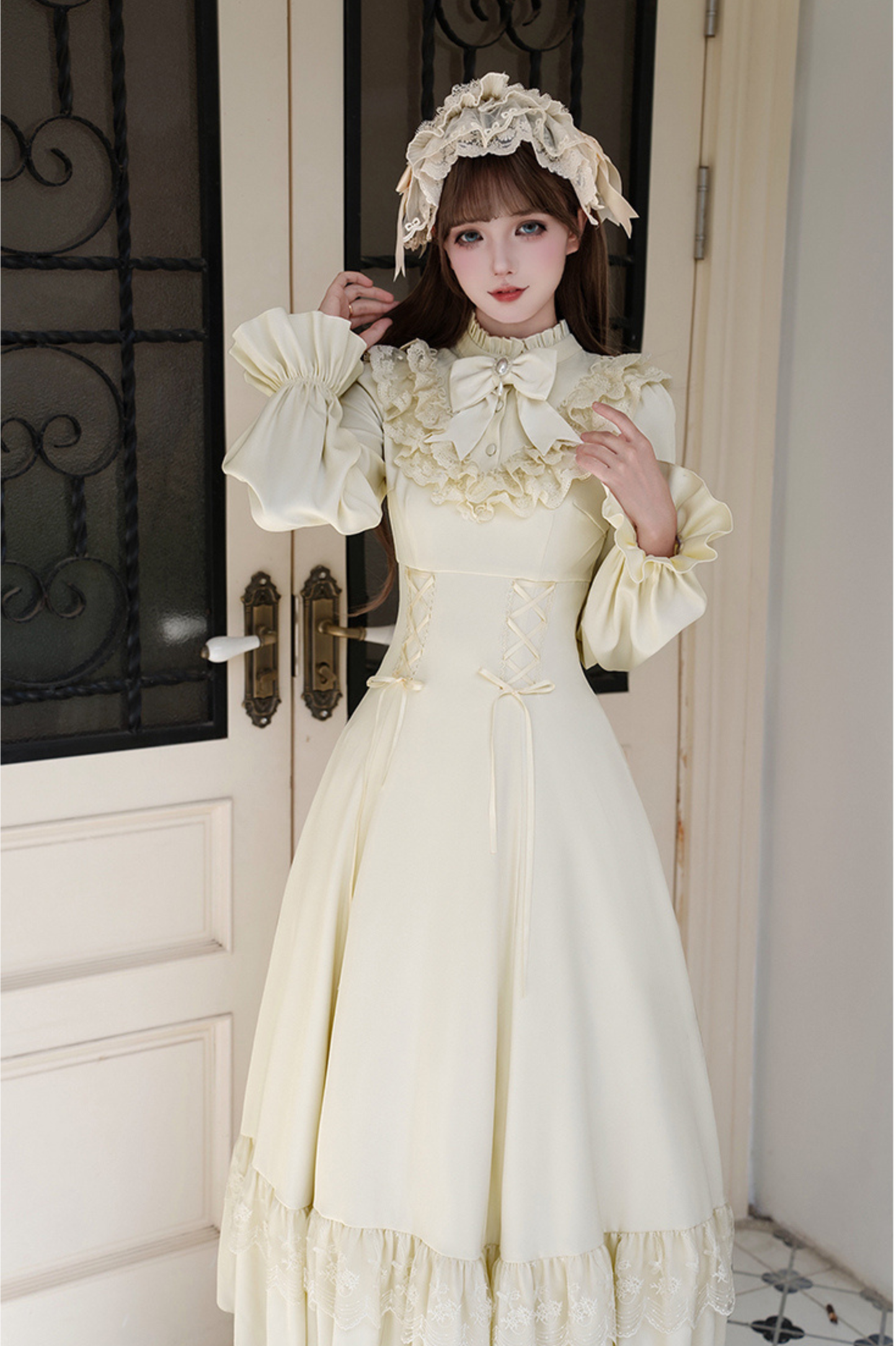 Dress + Shawl + Ribbon + Headdress