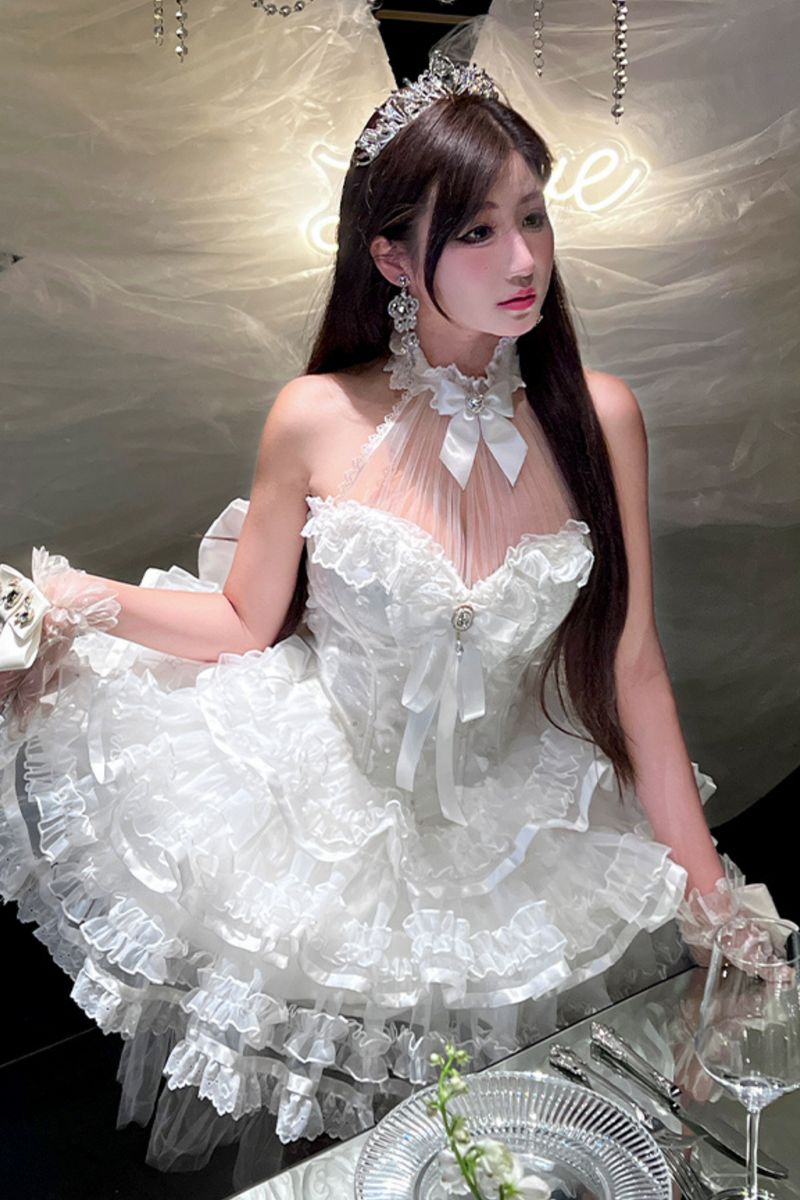 [pre-order] Short Swan Lolita Dress