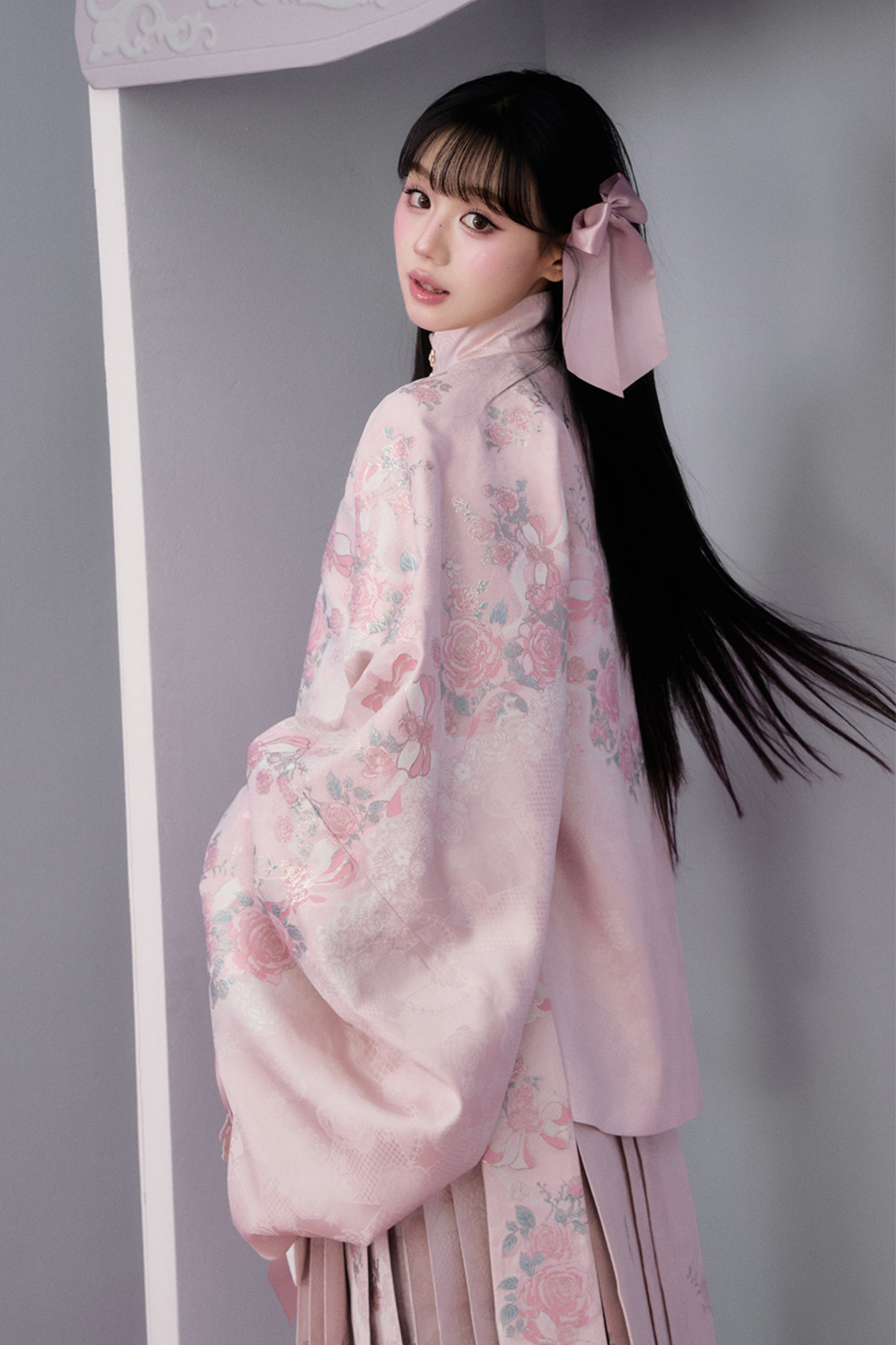 Rose Island Chinese-style Jacket + Skirt + Accessories
