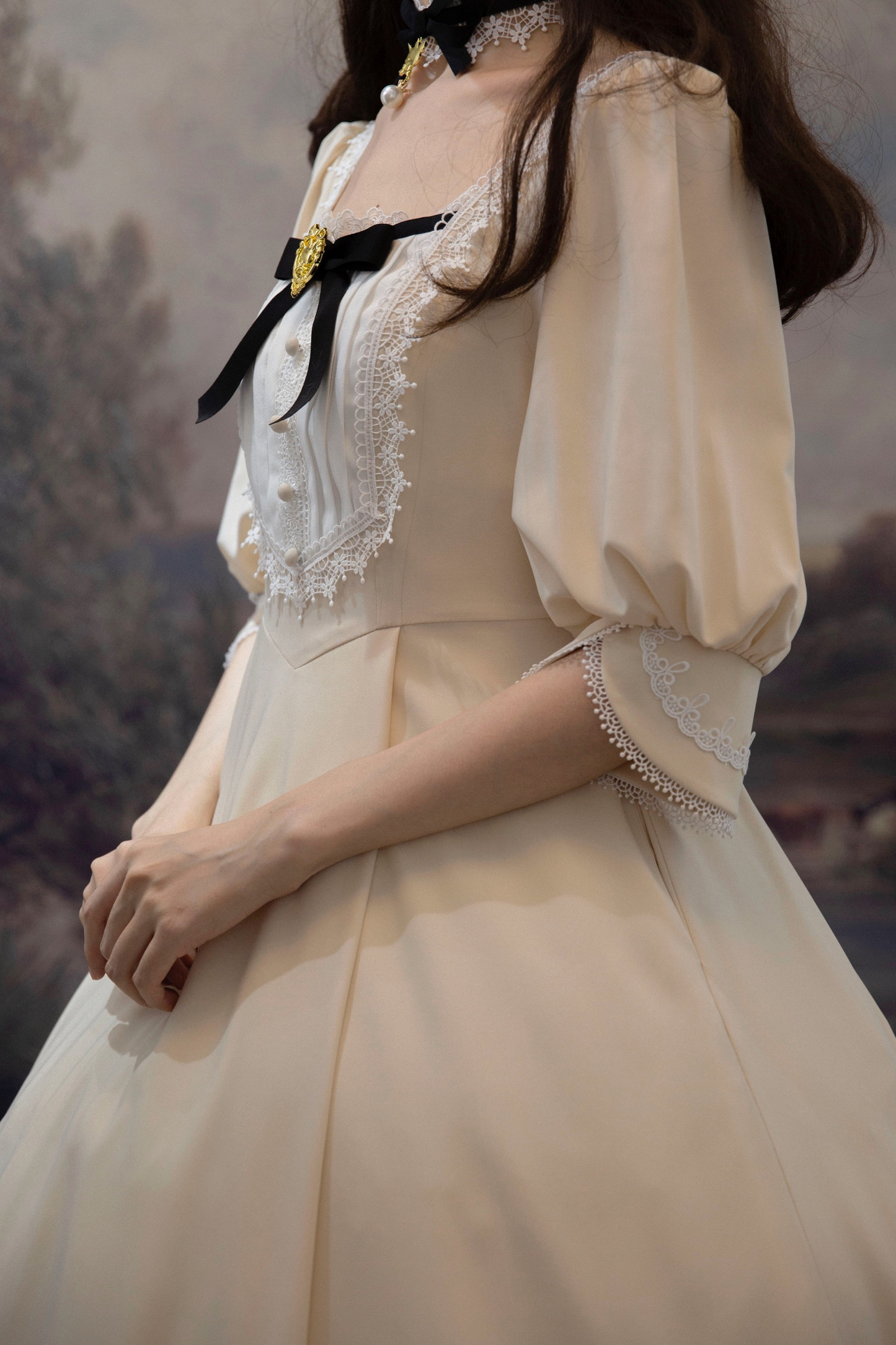 Retro Lace Classic Lolita Dress