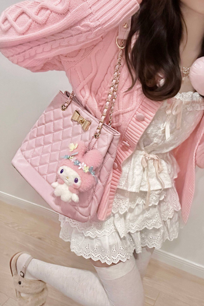 Quilted Bucket Bag