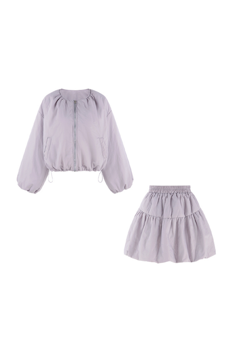 Macaron Zip Outer + Skirt