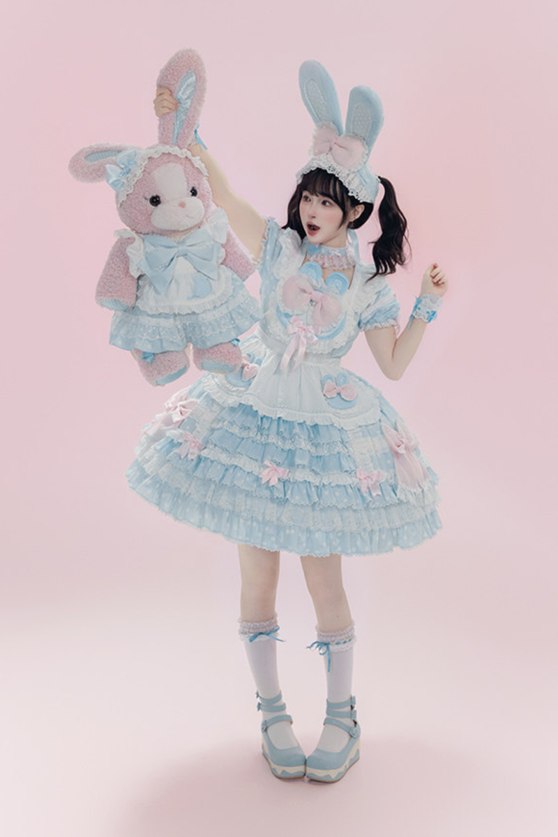 Sweet Lolita Cake Maid Dress