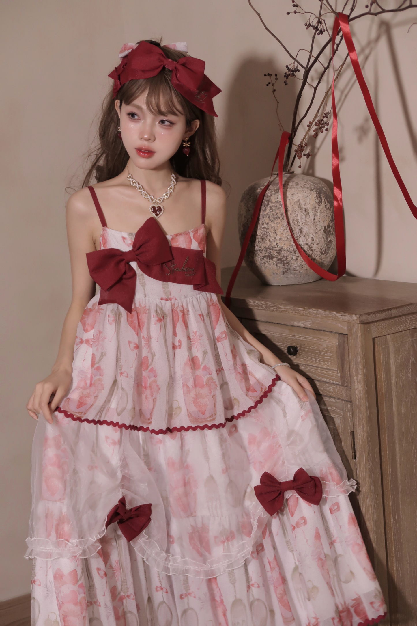 Strawberry Box Lolita Camisole Dress
