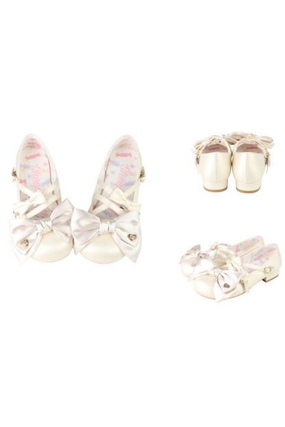 Satin Candy Ribbon Lolita Shoes