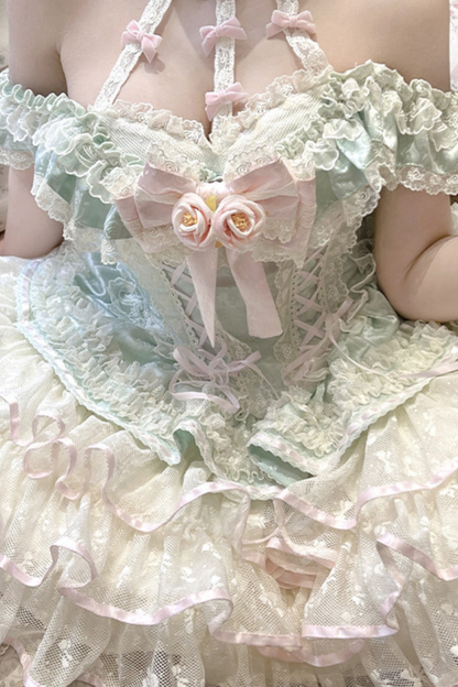 Rose Lace Fairy Dress