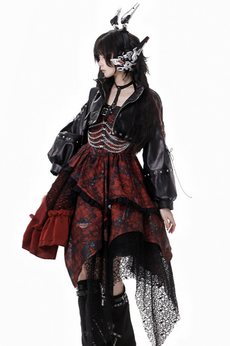 Subculture Dark Gothic Handsome Set