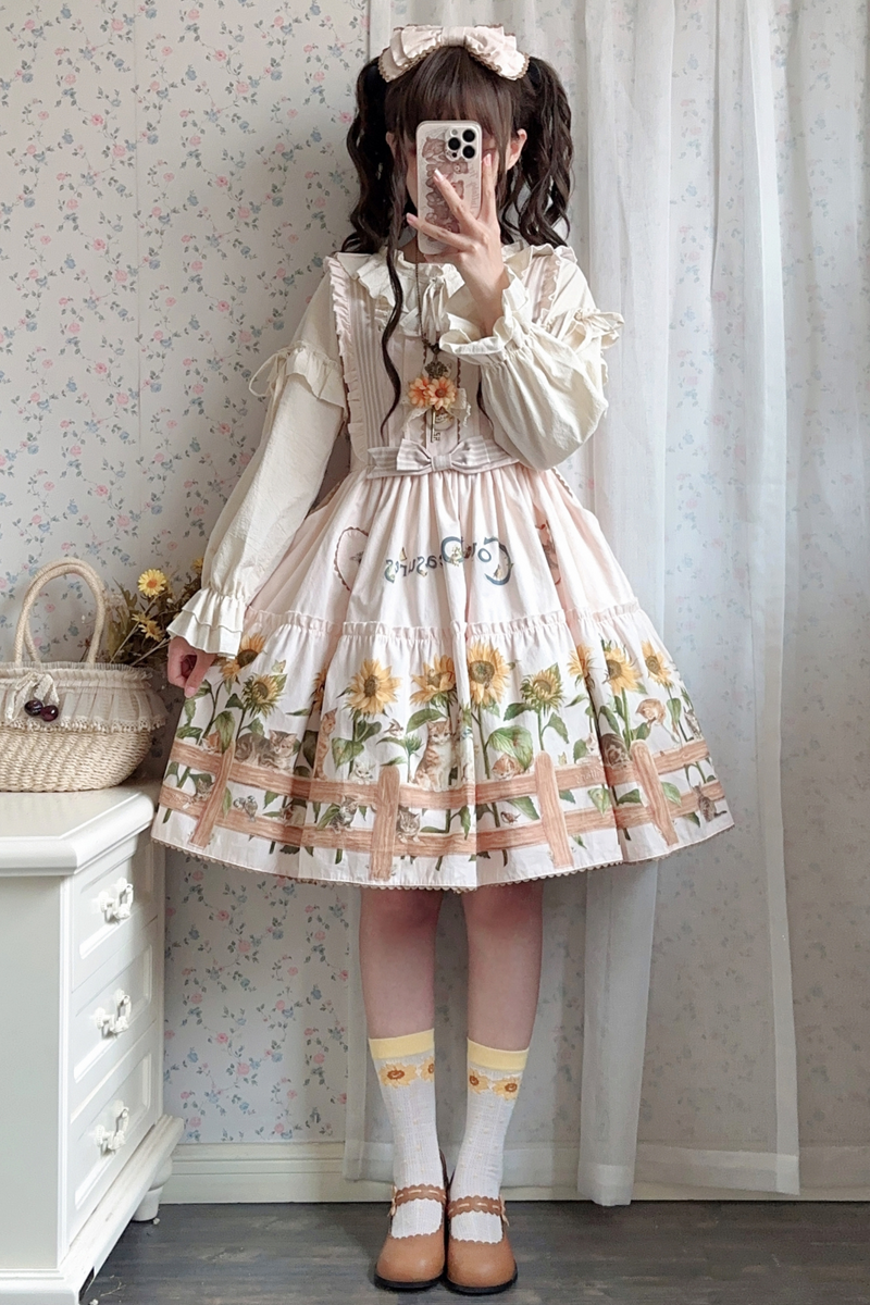 Sunflower Drop Lolita Set