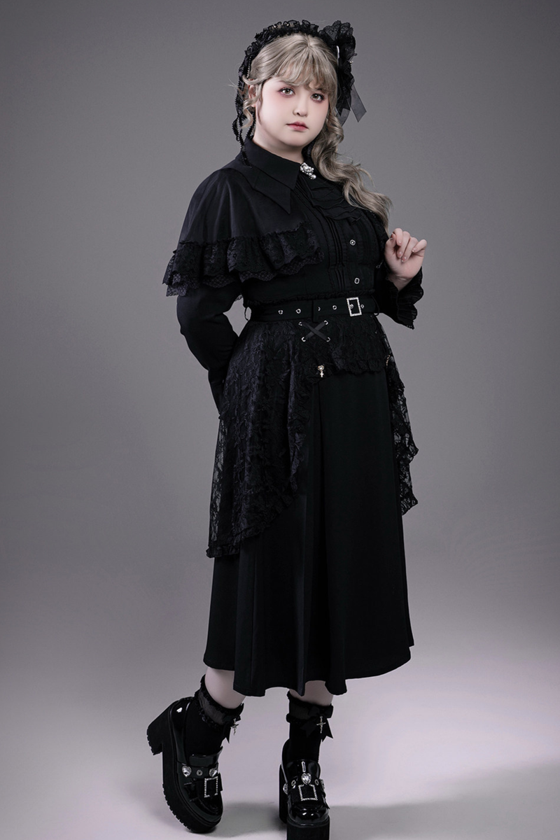 Lace Gothic Shirt + Skirt
