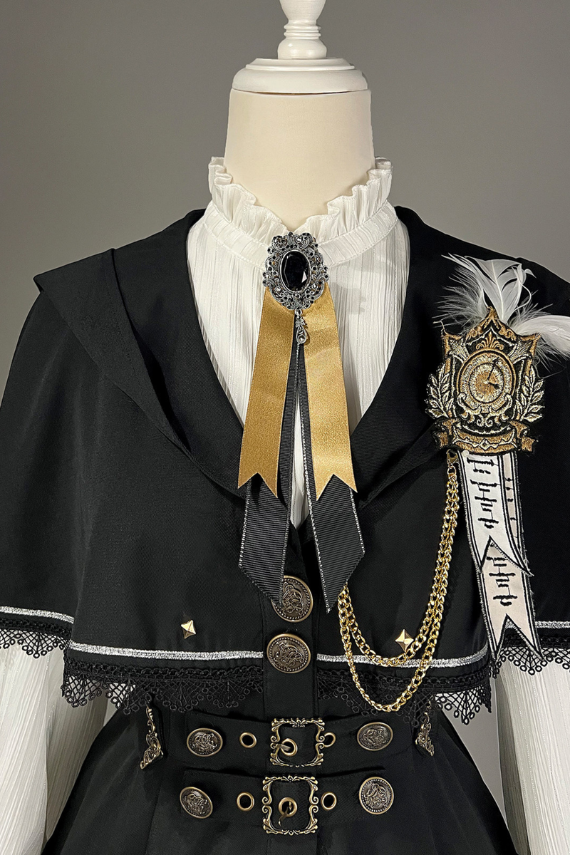 Dragon Aria Lolita Cape Coat + Top + Skirt