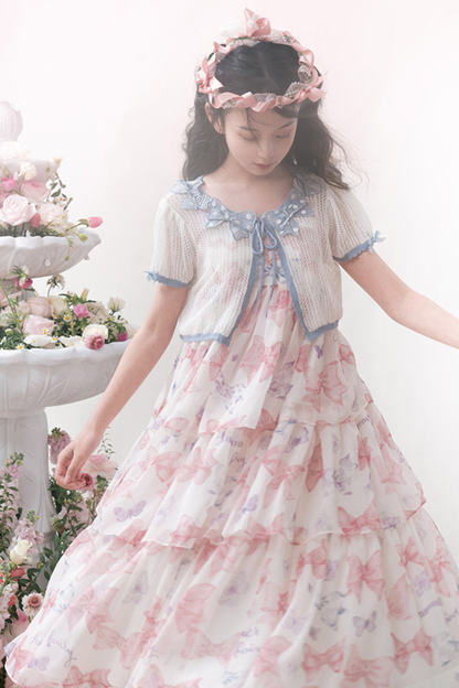 Evergarden Lolita Dress + Shirt + Cardigan