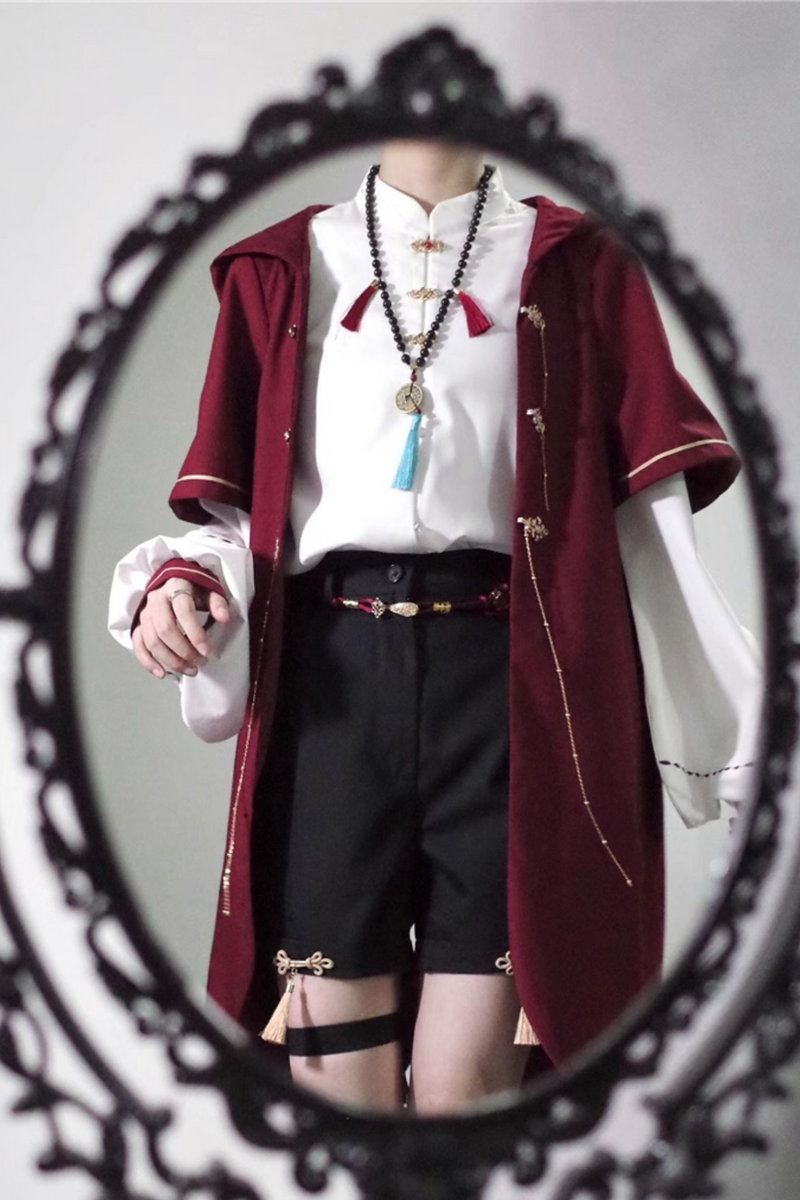 Bunny Hood Prince Outerwear + Shirt + Shorts