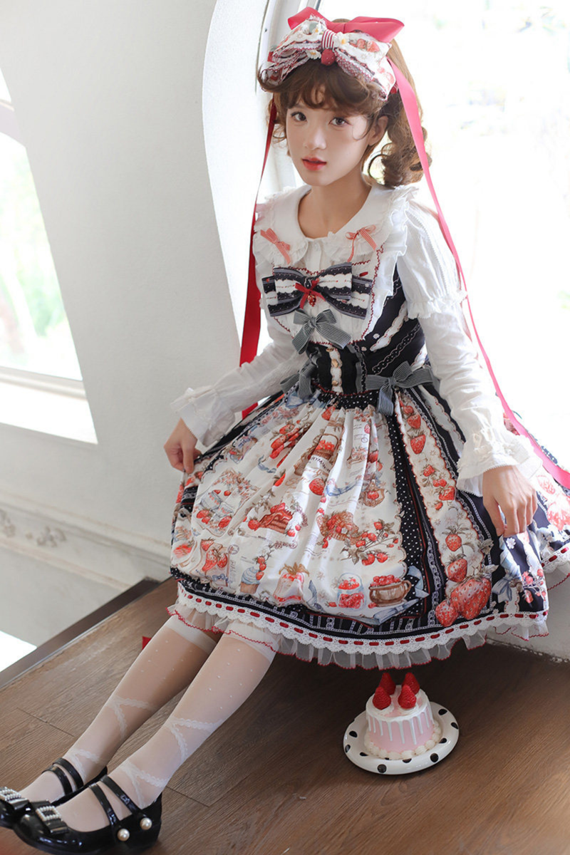 Strawberry Manor Lolita Suspender Dress