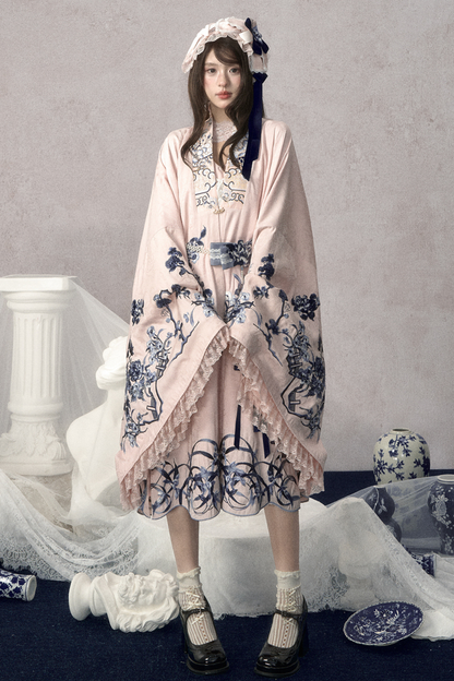 Sweet Chinese-style Cape Jacket