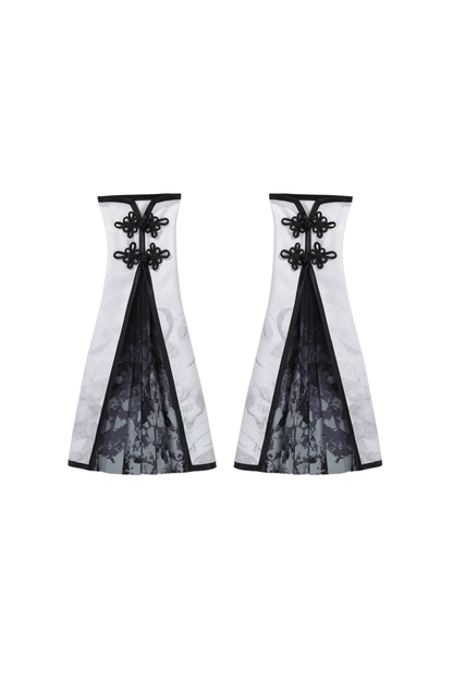 Chinese-style Top + Skirt + Camisole Dress + Leg Warmers