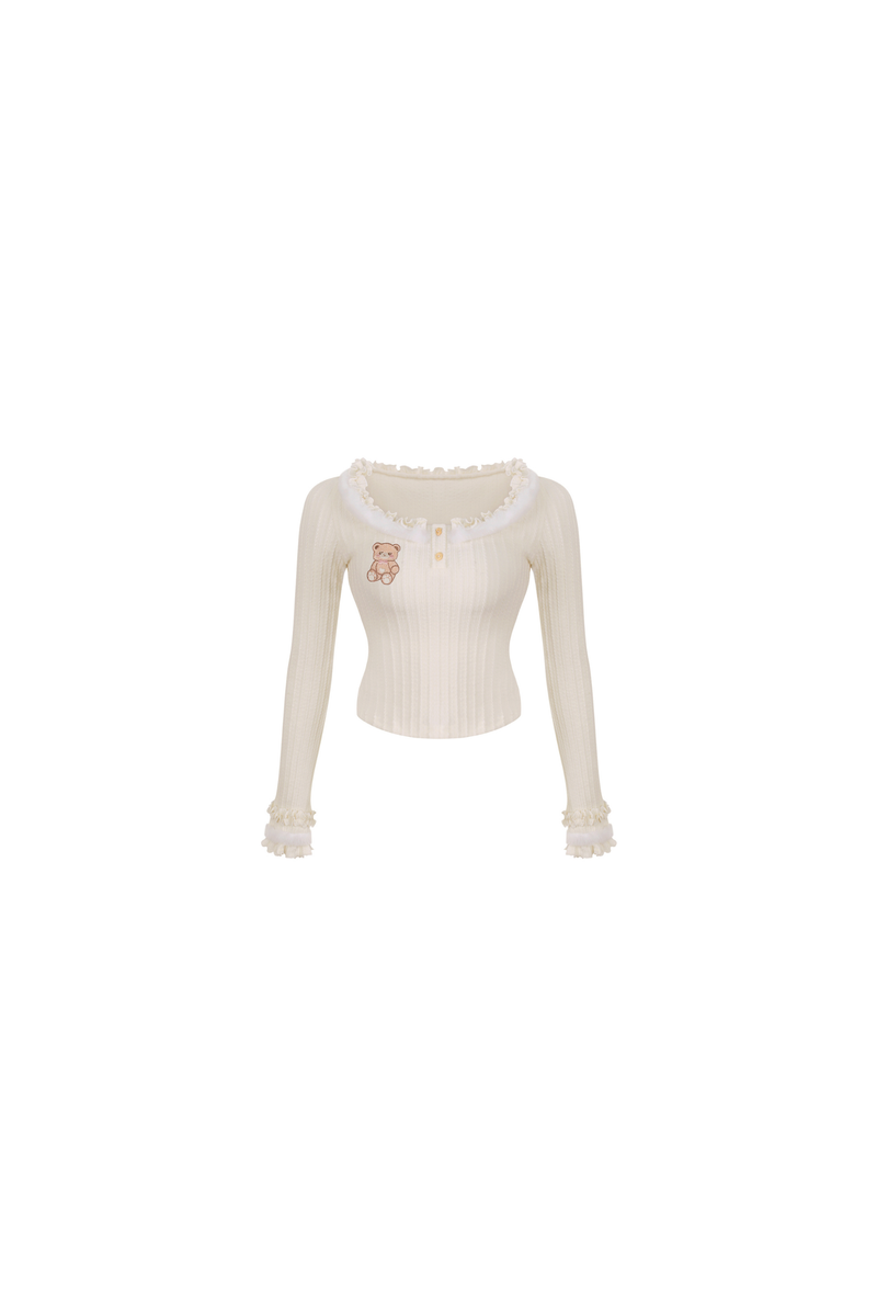 Bear Biscuit Vest + Knit + Pants