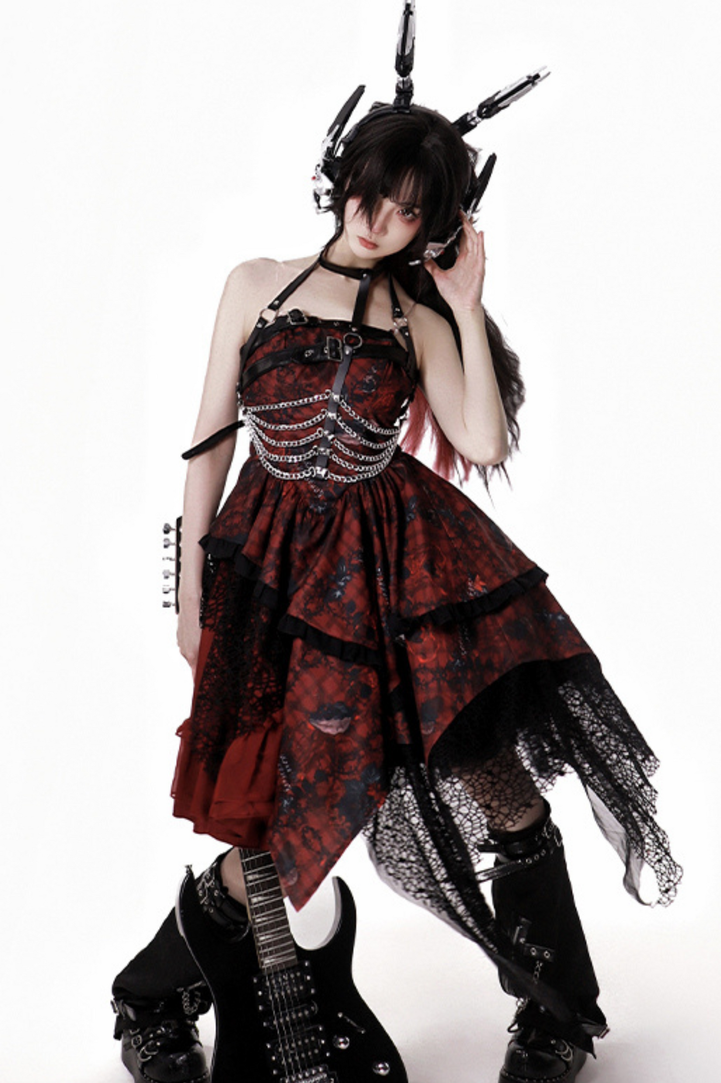 Subculture Dark Gothic Handsome Set