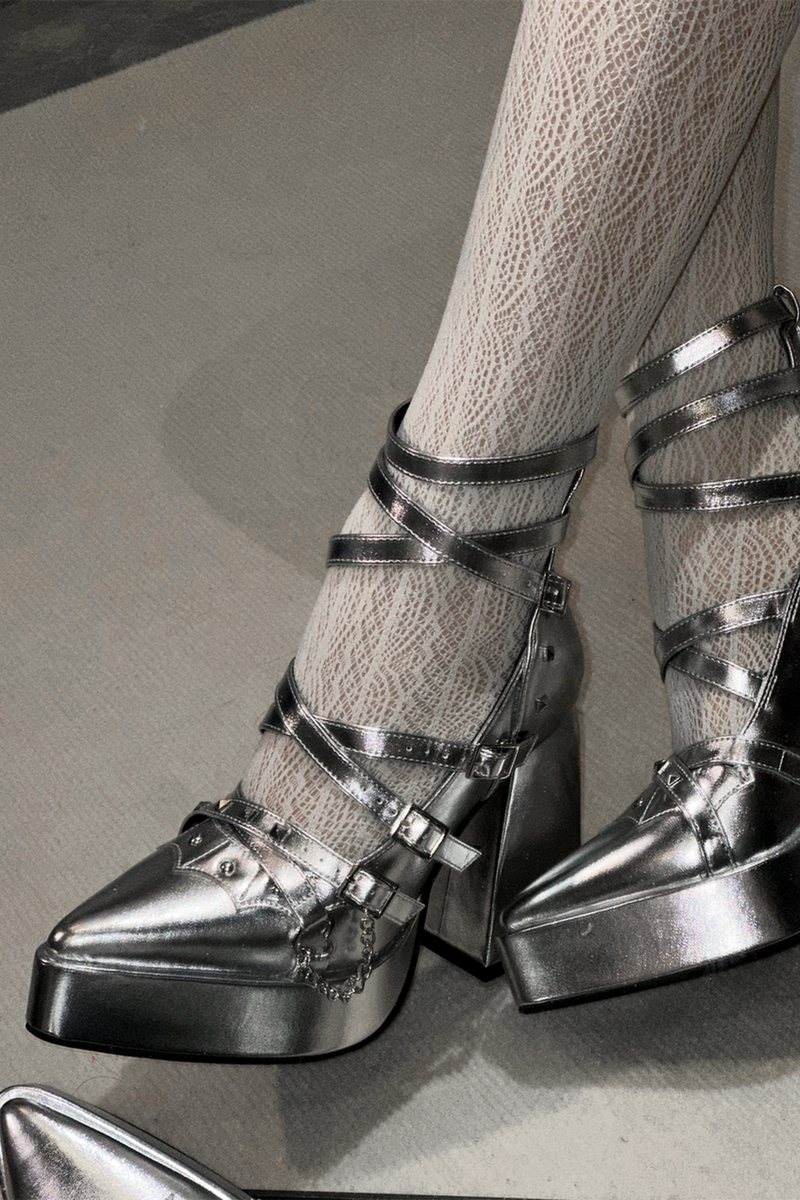 Gothic Lolita High Heels