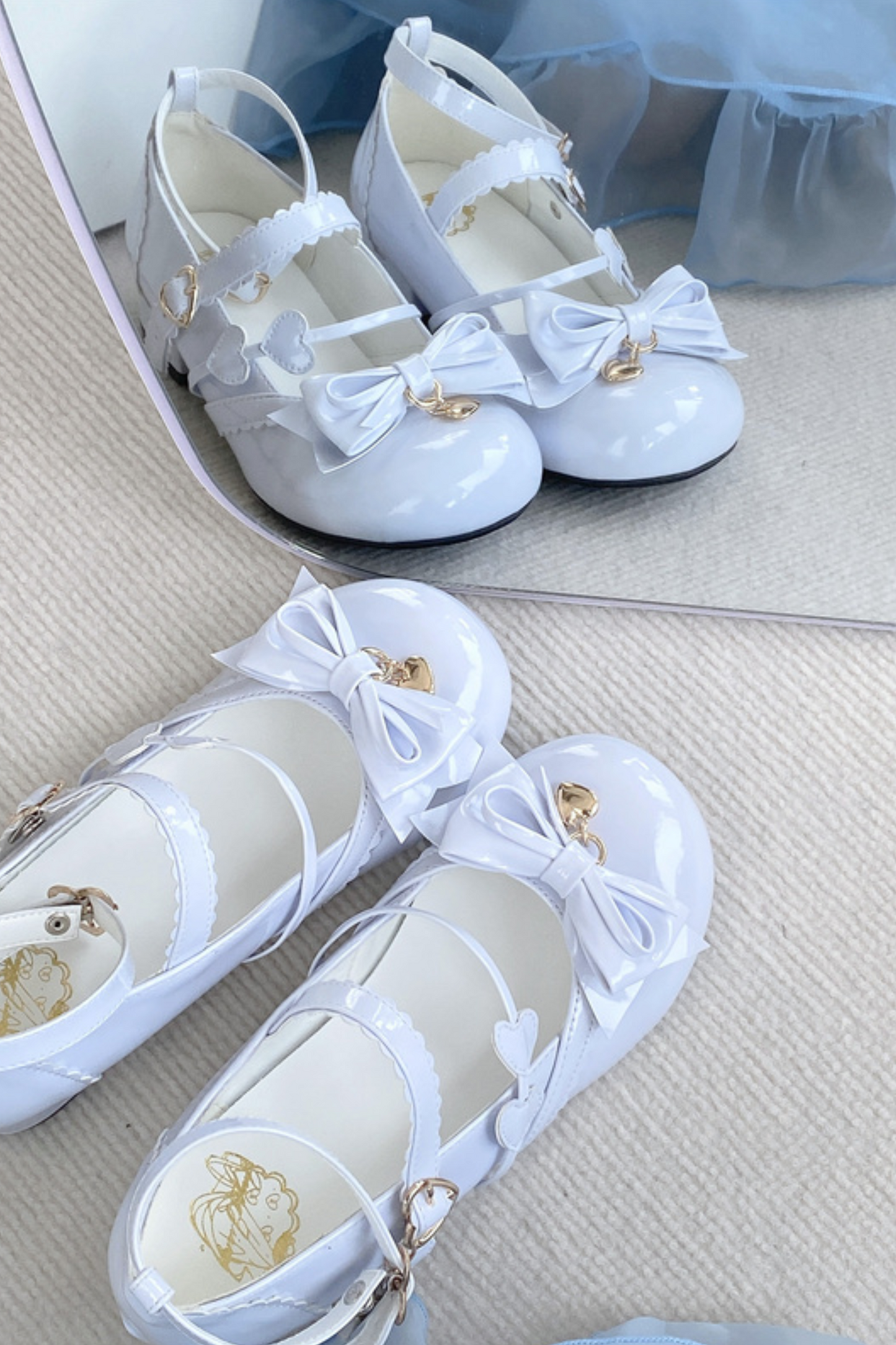 Biscuit Lolita Heel Round Toe Shoes