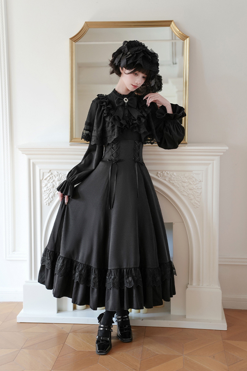 Dress + Shawl + Ribbon + Headdress