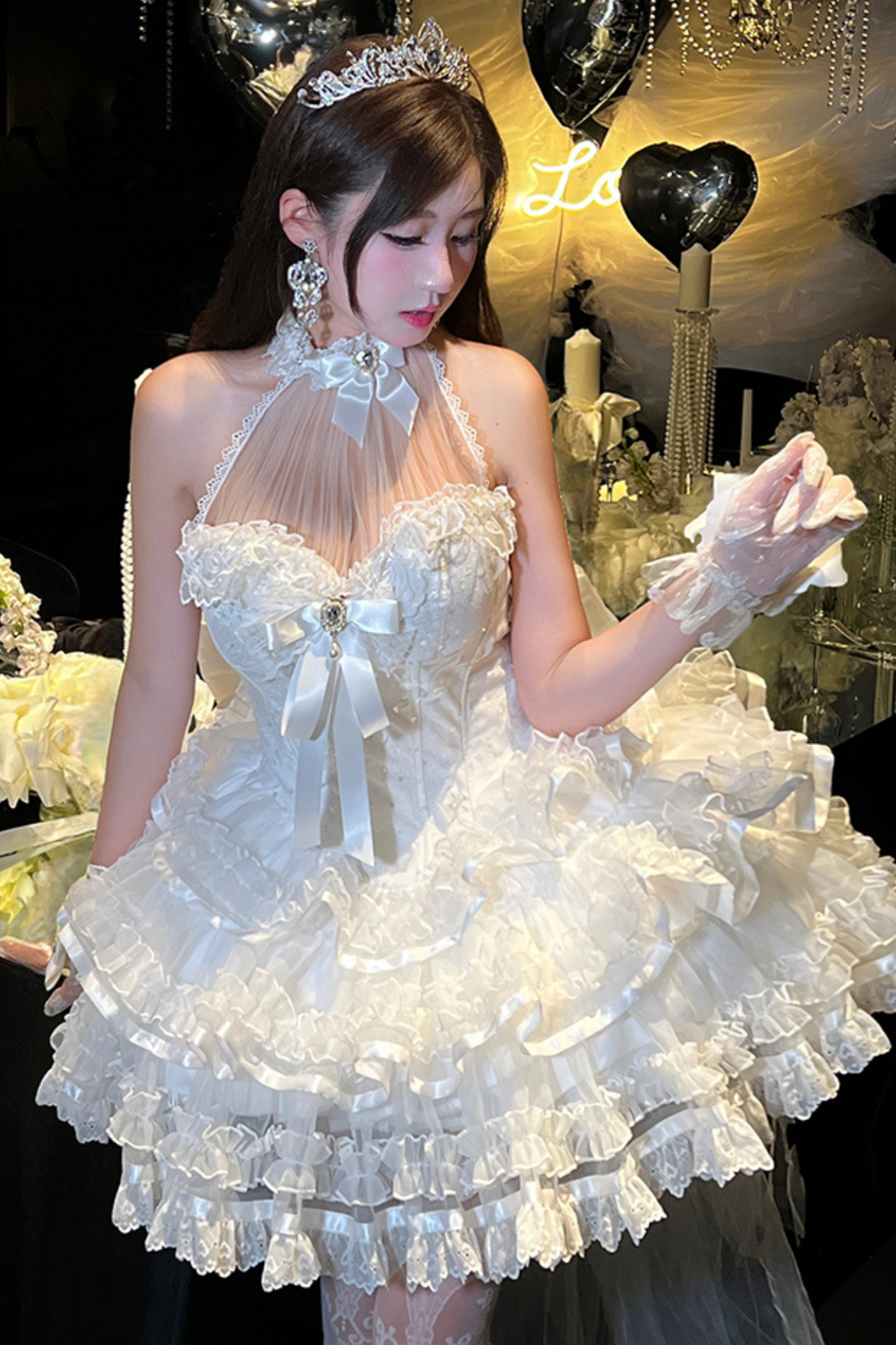 [pre-order] Short Swan Lolita Dress