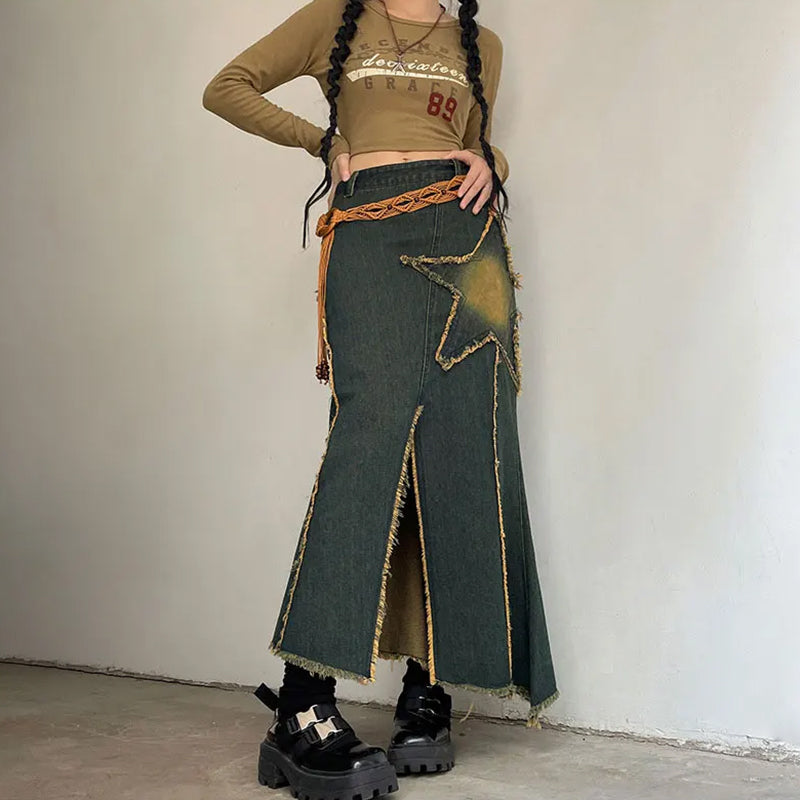 Denim Skirt