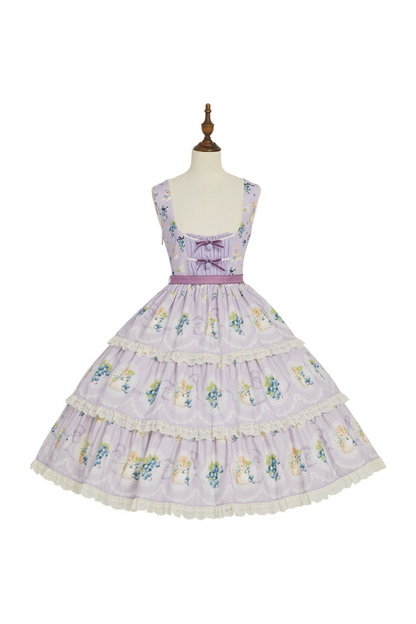 Benny's Blueberry Garden Lolita Jumper Skirt + Dress + Inner Shirt