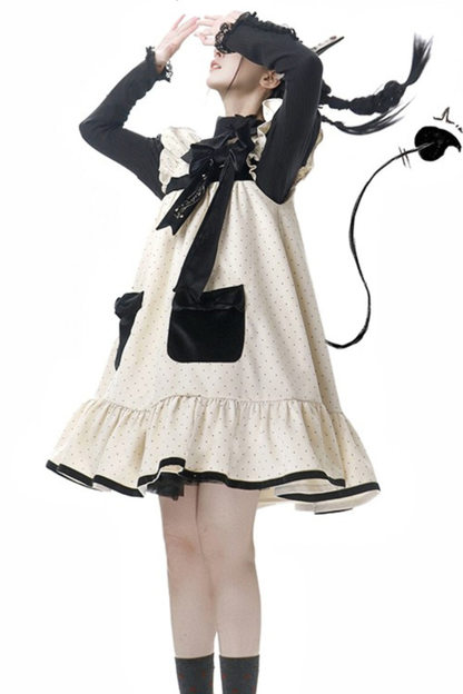 Edelweiss Fly Sleeve Dress
