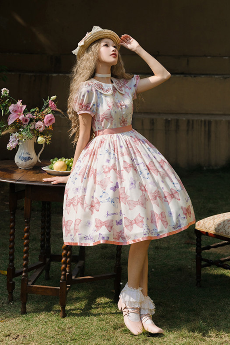Eternal Garden Lolita Dress + Off Shoulder Dress + Jumper Skirt + Shirt