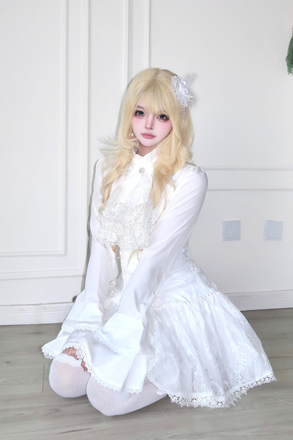 Gothic Top + Lace Skirt