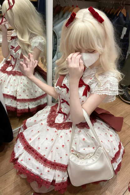 Rose Sweet Pure Princess Dress + Sheer Innerwear
