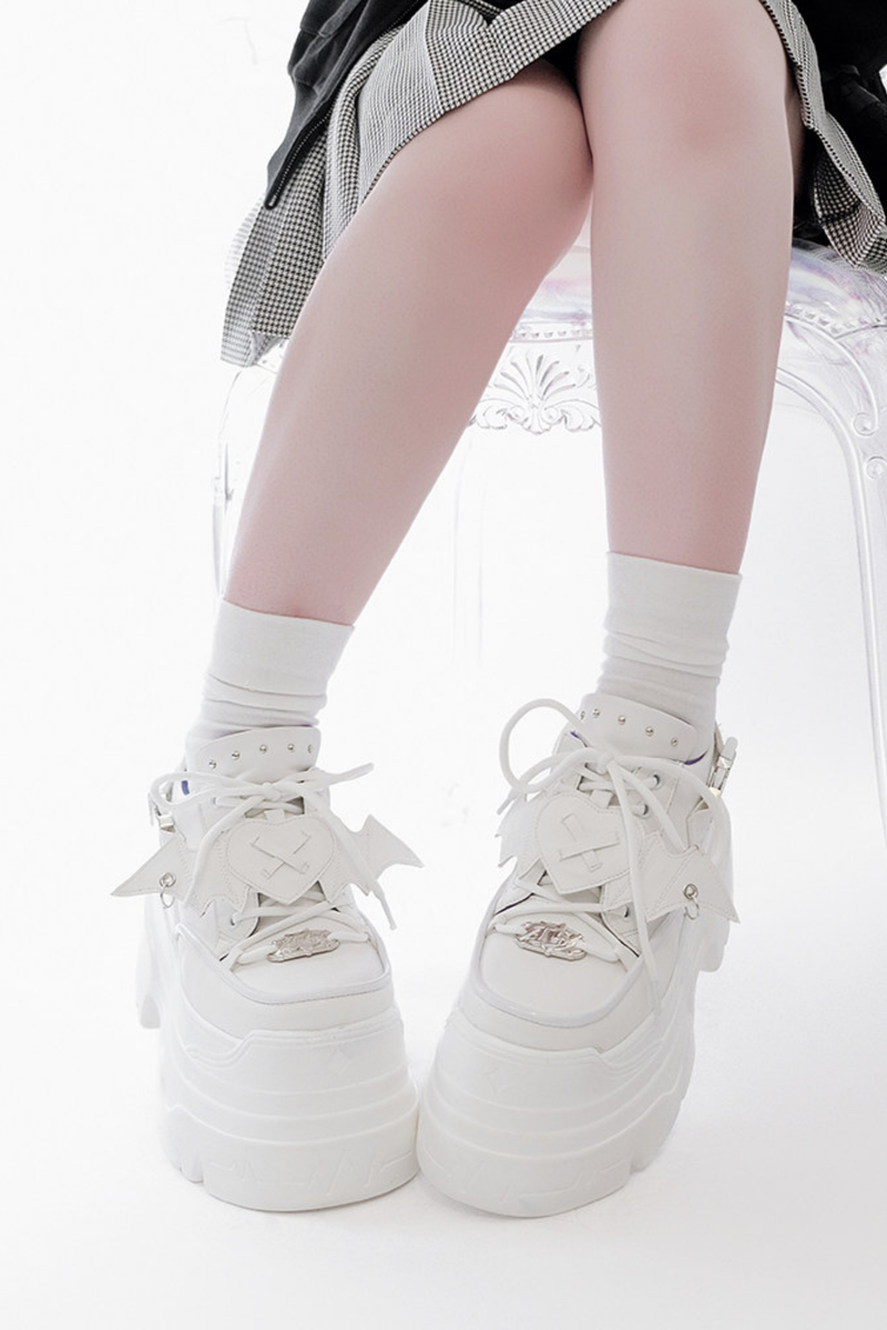 Reverse Wings Platform Shoes