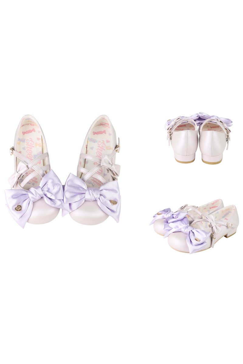 Satin Candy Ribbon Lolita Shoes