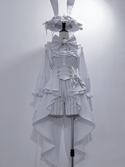 White Moon Rabbit Prince Set
