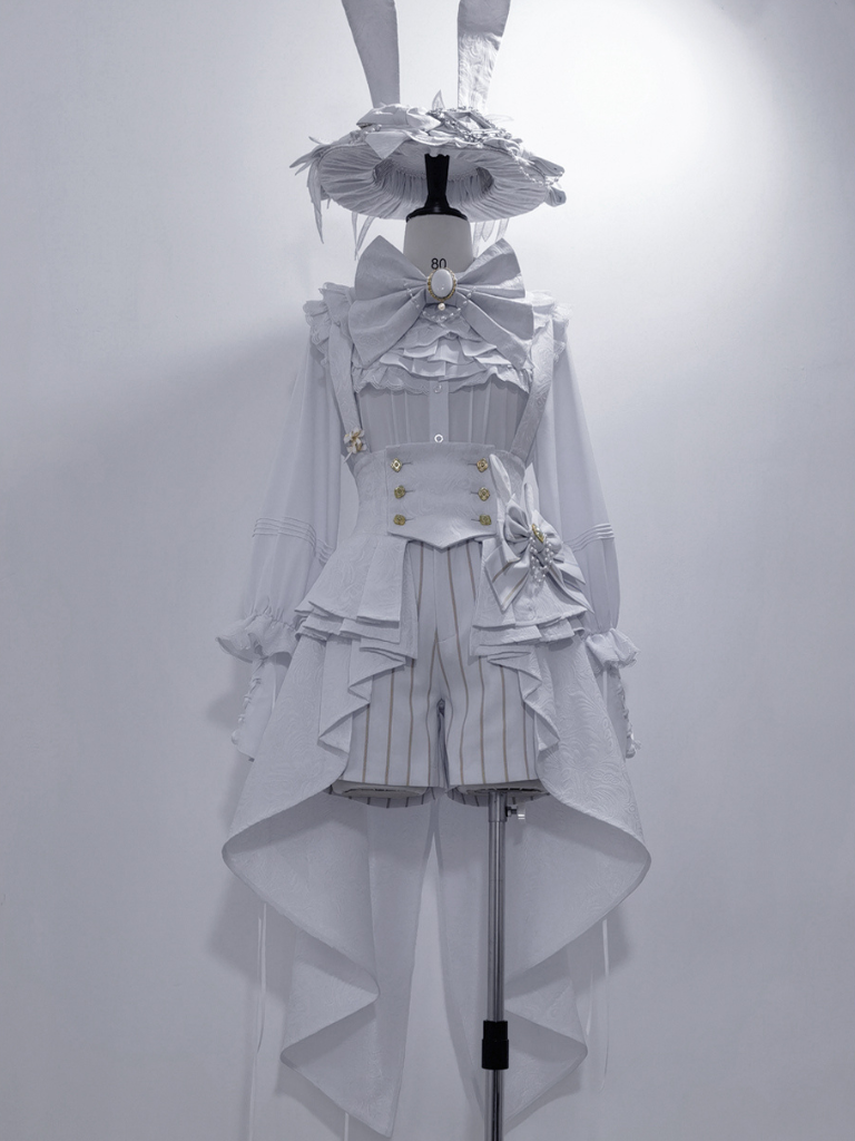 White Moon Rabbit Prince Set