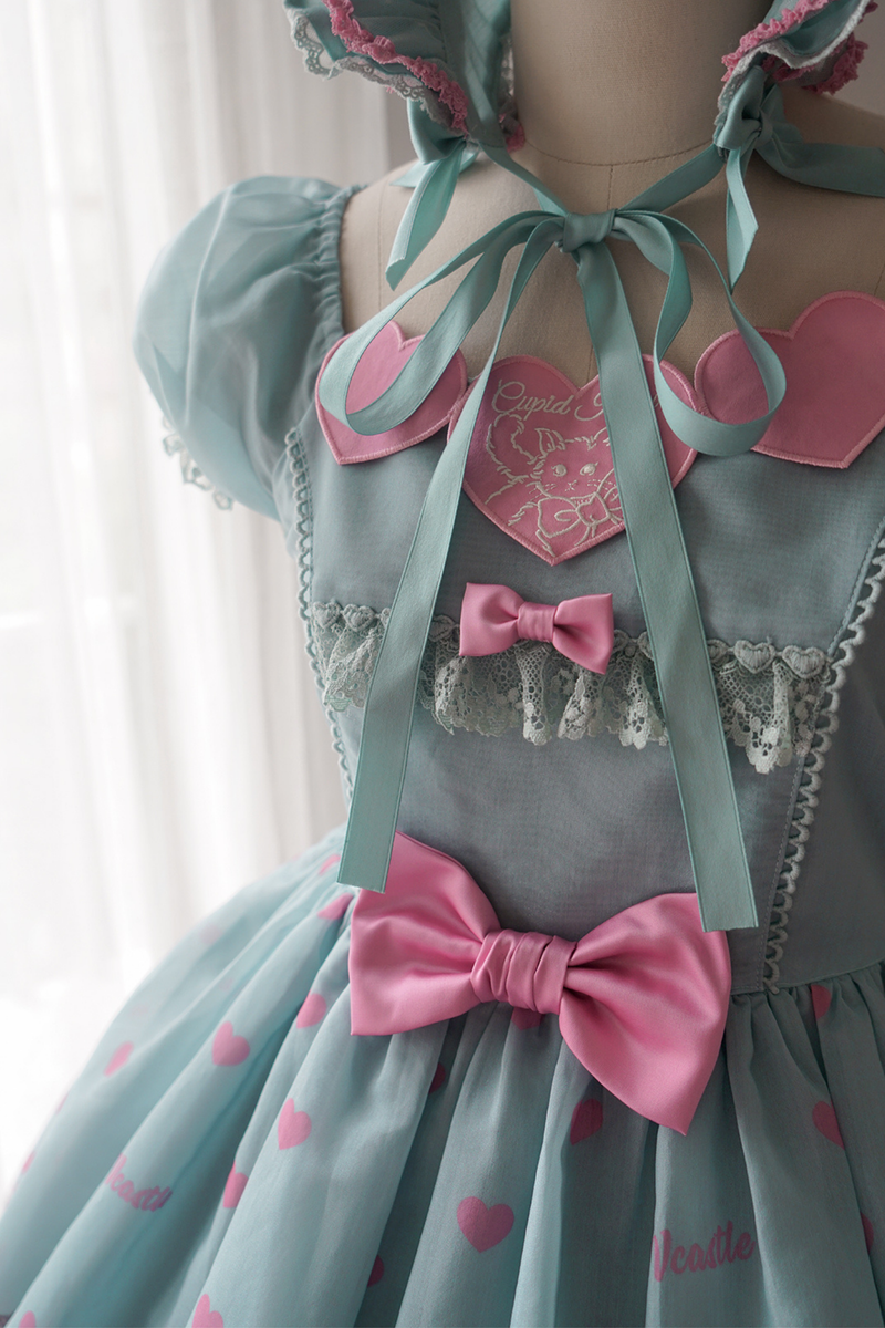 Sweet Girly Cat Jsk + Dress