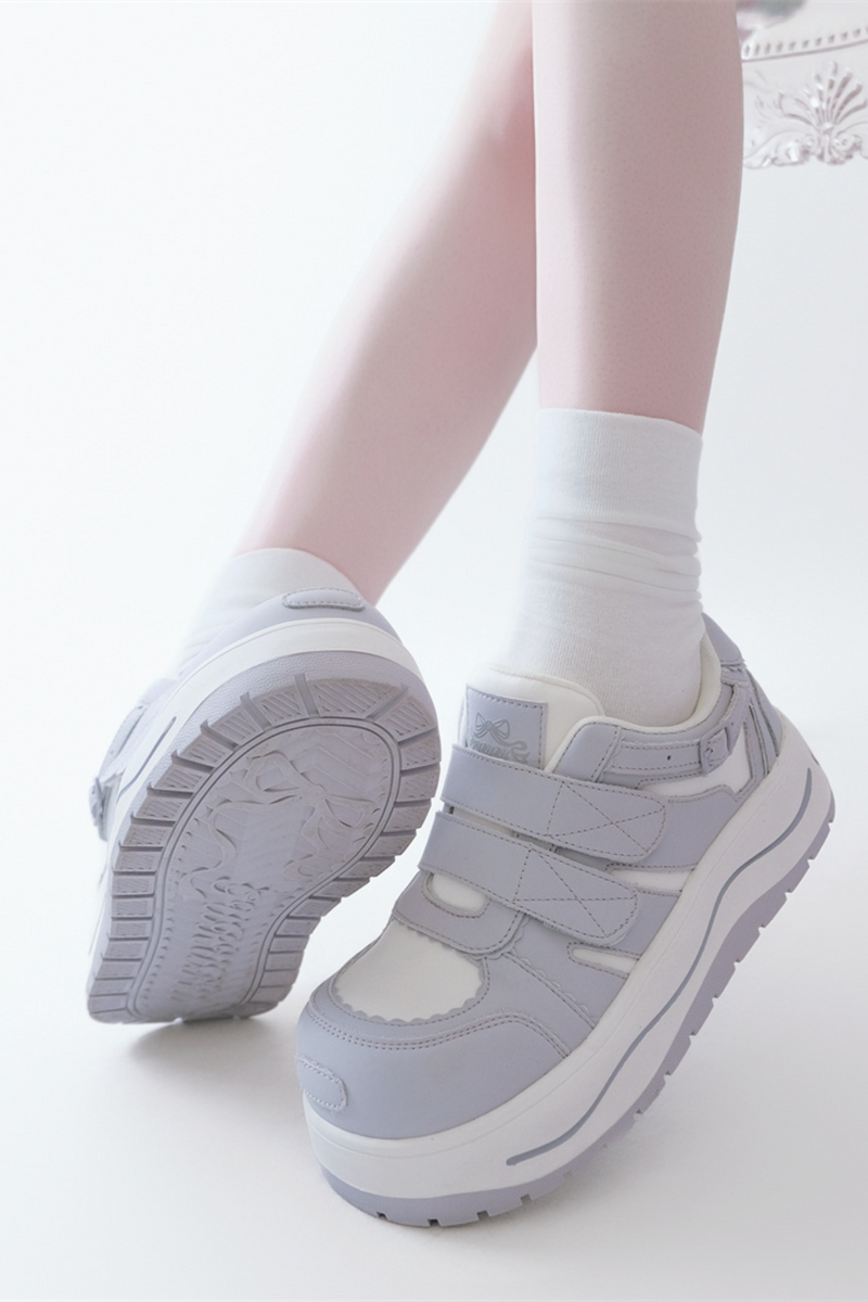 Sweet Girly Platform Sneakers