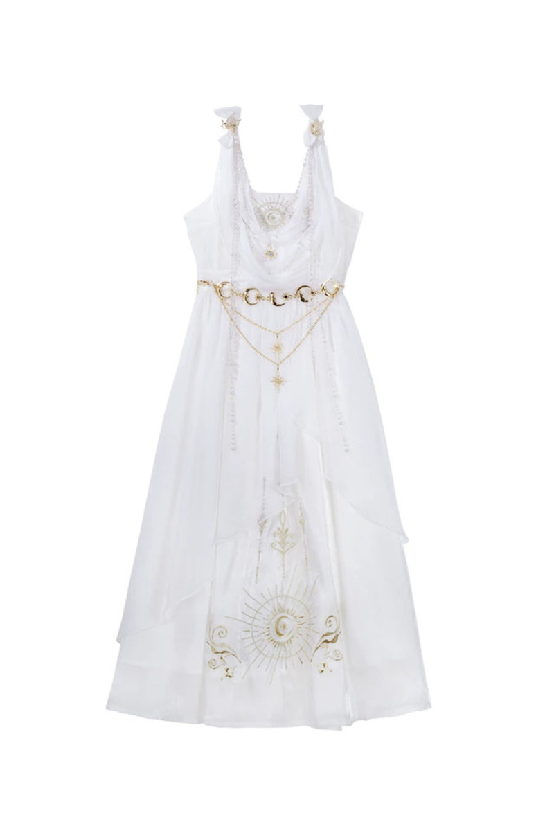 Fairy Classical Lolita Camisole Dress + Hooded Cape