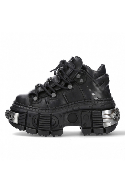 Point Design Metallic Sneakers