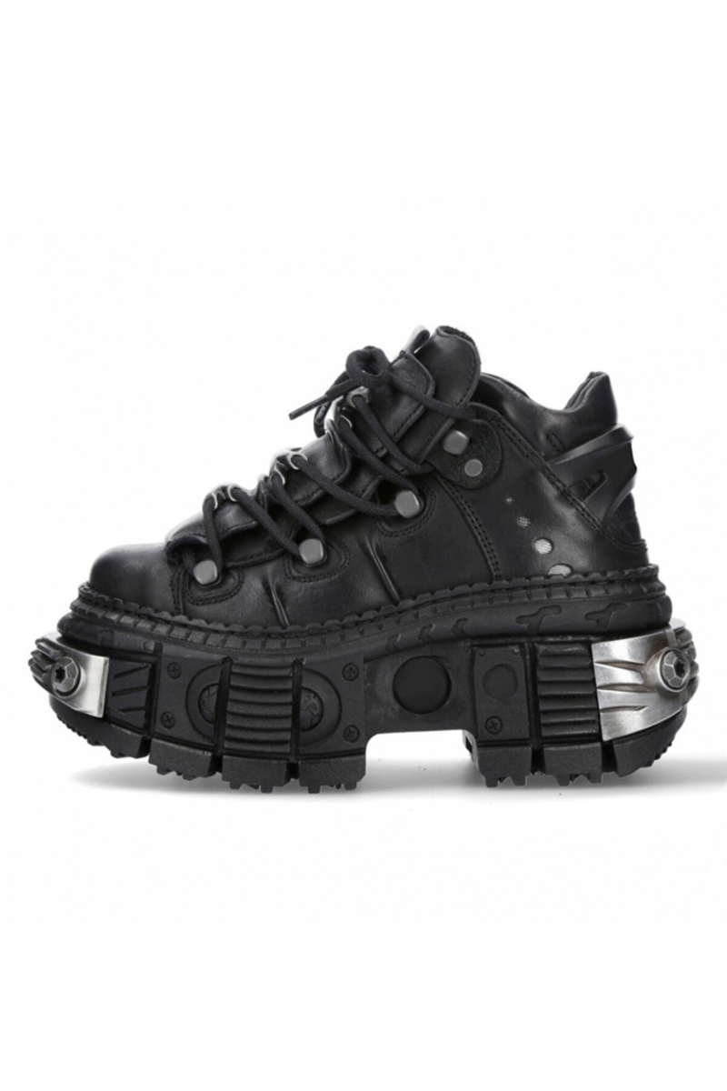 Point Design Metallic Sneakers
