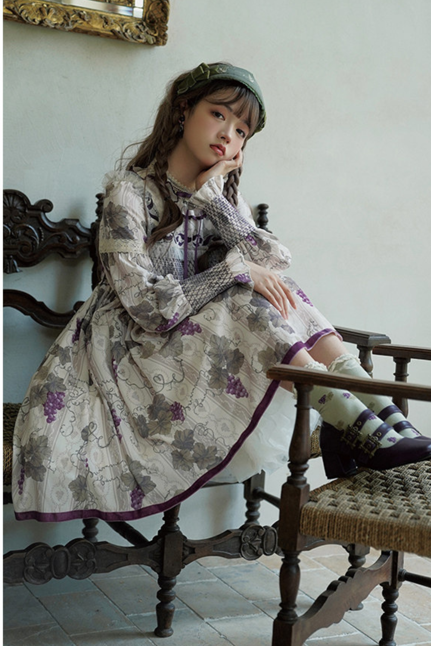 Retro Flower Lolita Dress