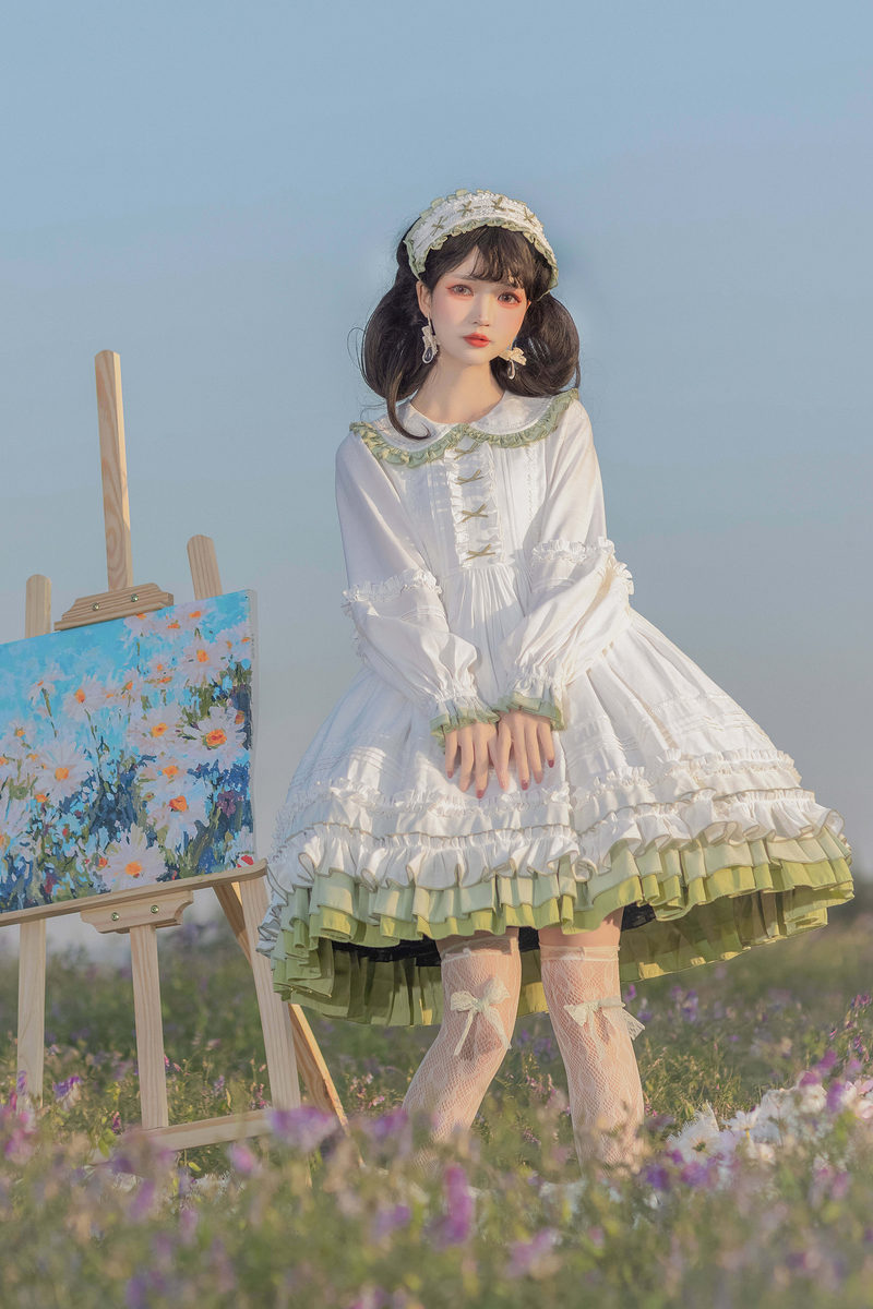Doll Lolita Dress + Headband