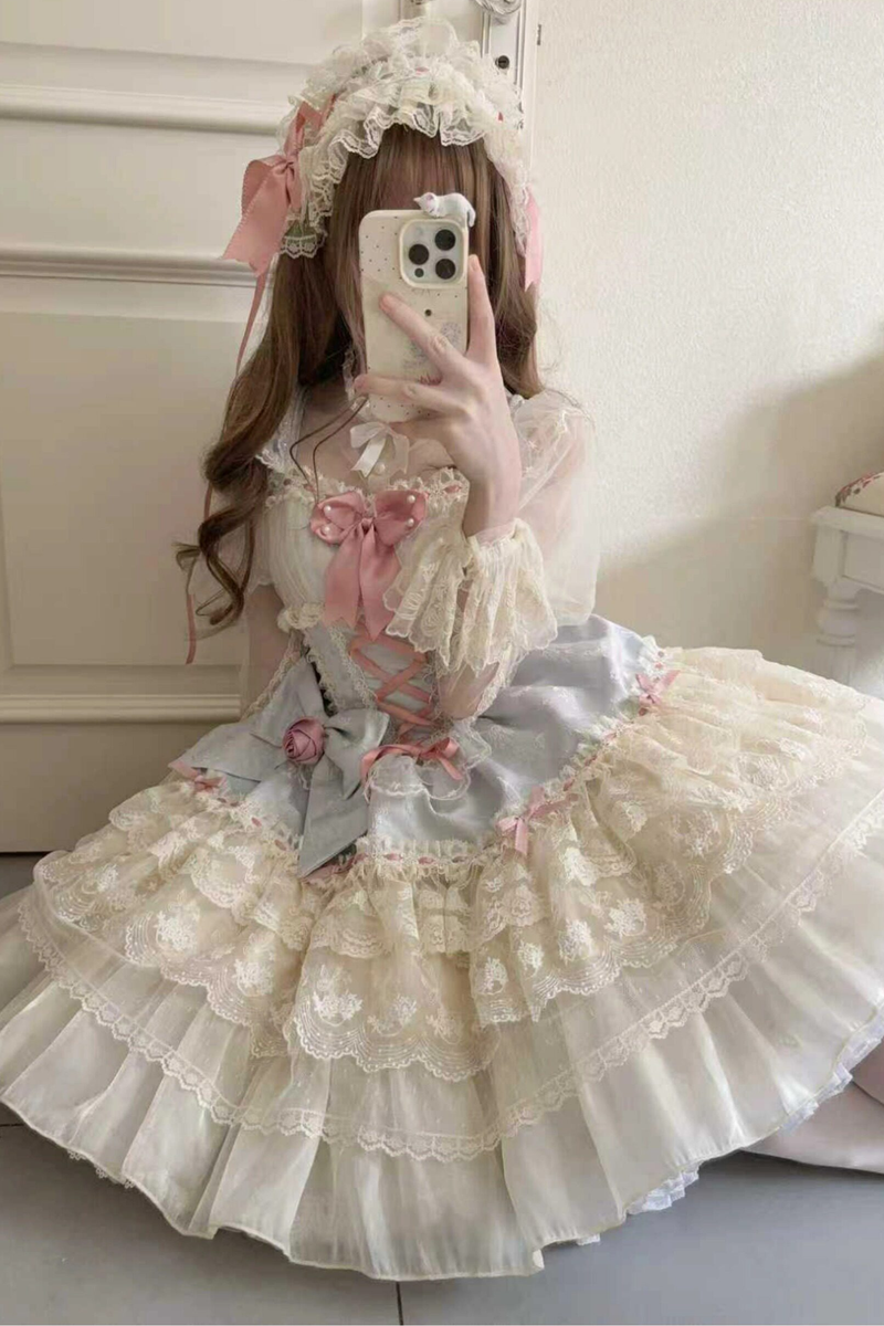 Princess Sweet Lolita Dress + Tail